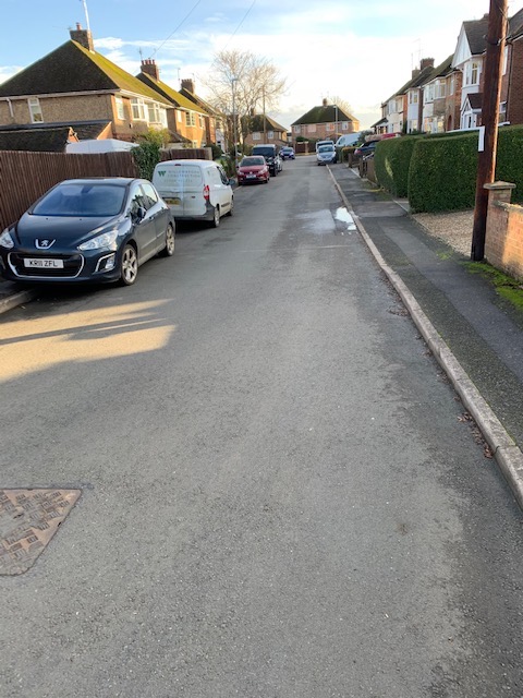 Mayfield Road Desborough Local Conservative Councillors Town Council Helpful Potholes Resurfaced