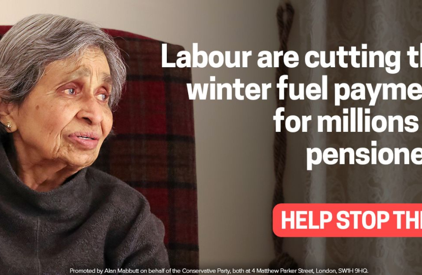 Winter fuel payment survey Kettering Conservatives