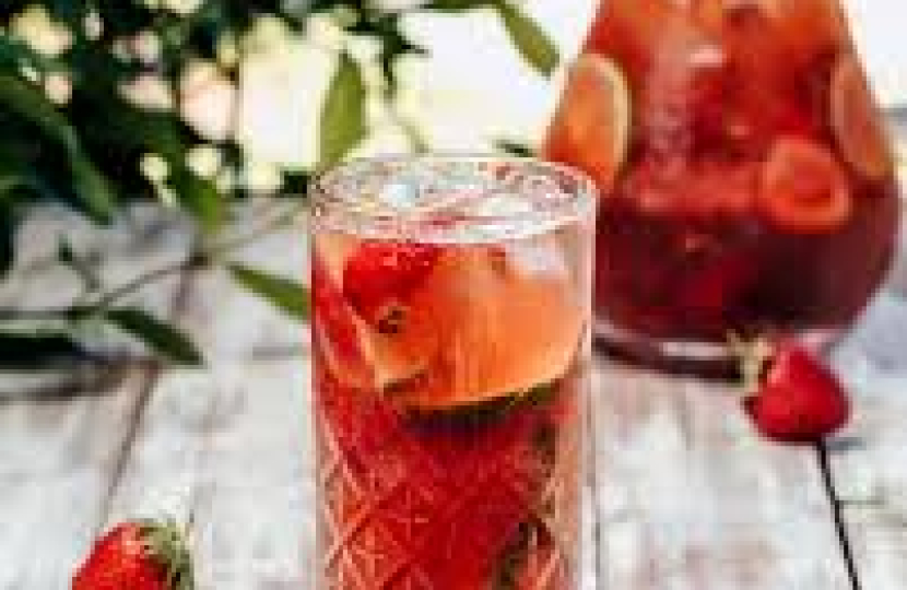 Pimms buffet lunch