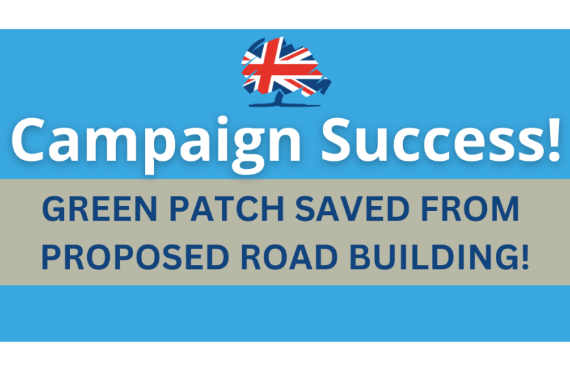 Local Conservative councillors support Green Patch Kettering