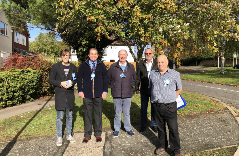 barton seagrave conservatives Philip hollobone mp Russell Roberts Kevin Thurland Paul marks councillor ash davies