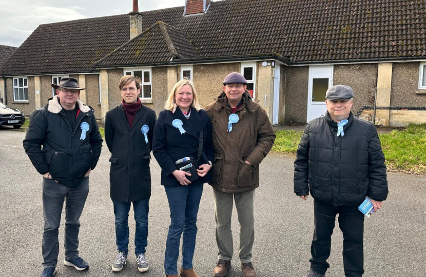 Geddington Conservatives Philip Hollobone MP and local councillors