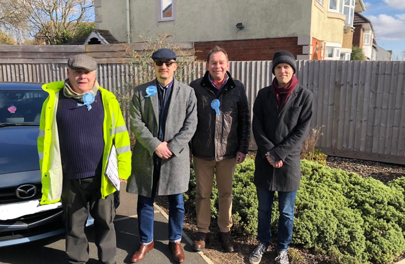 rothwell conservatives canvassing philip hollobone mp