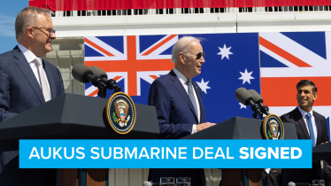 Levelling up by protecting our security: AUKUS submarine deal signed
