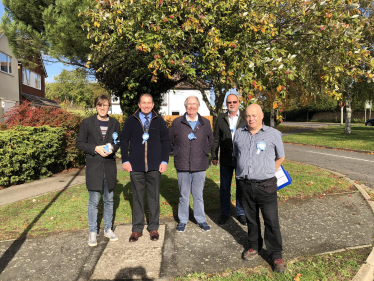 barton seagrave conservatives Philip hollobone mp Russell Roberts Kevin Thurland Paul marks councillor ash davies