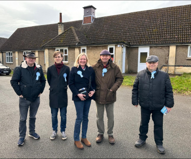 Geddington Conservatives Philip Hollobone MP and local councillors